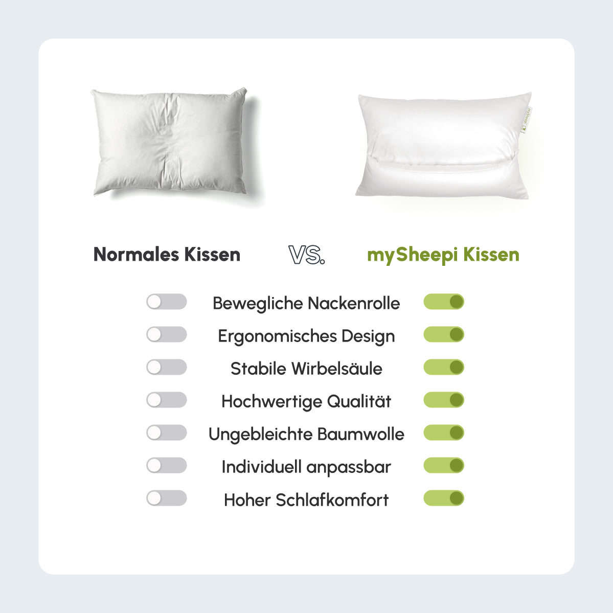 mySheepi HOME Kopfkissen