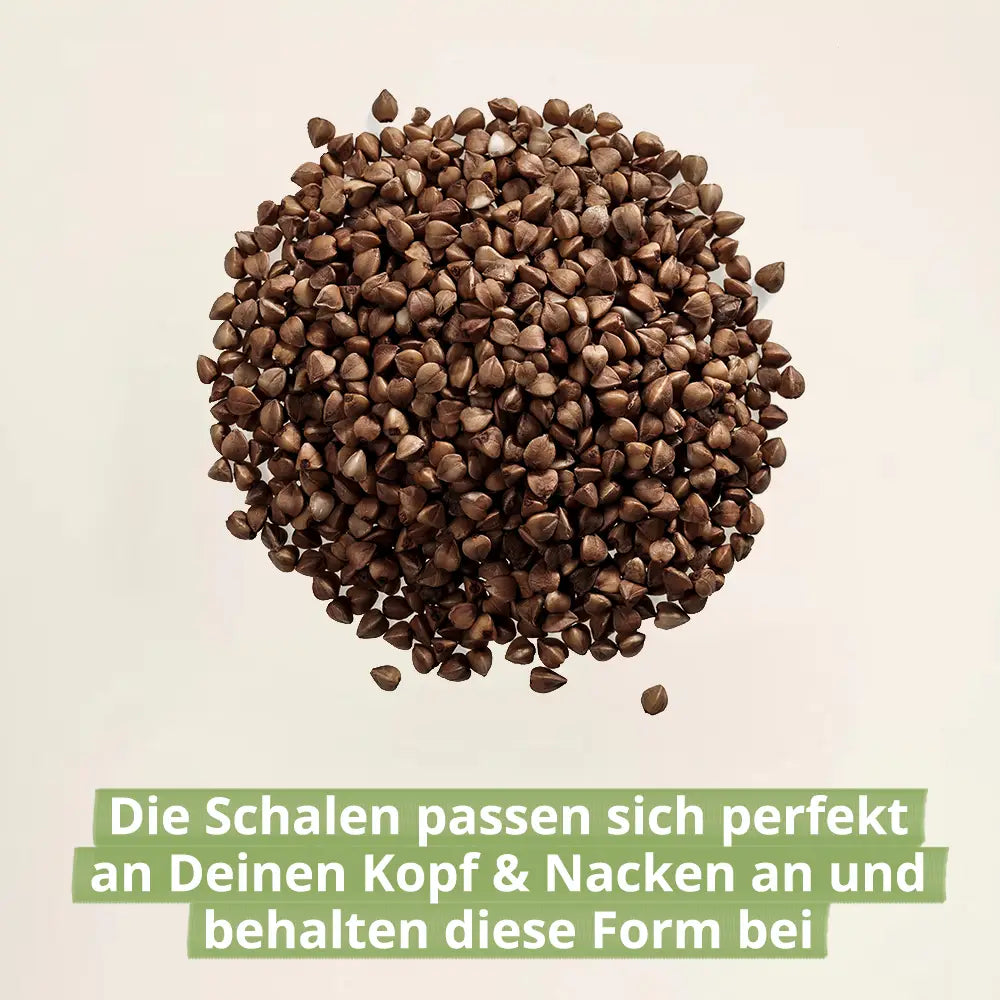 Die Schlaen passen sich perfekt an Deinen Kopf & Nacken an und behalten diese Form bei