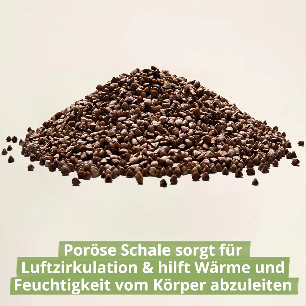 Poröse Schale sorgt für Luftzirkulation & hilft Wärme und Feuchtigkeit vom Körper abzuleiten